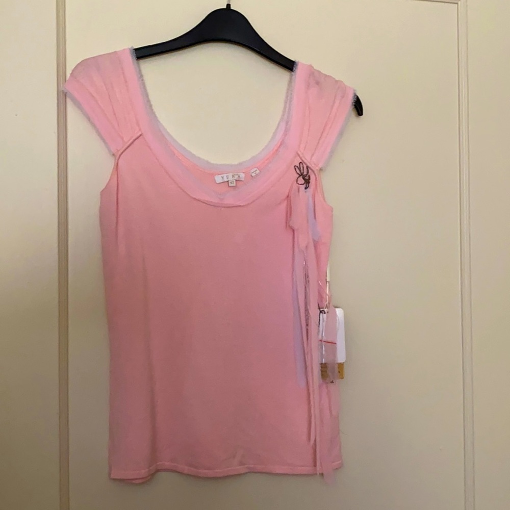 NWT Yuka pink top size: S/M